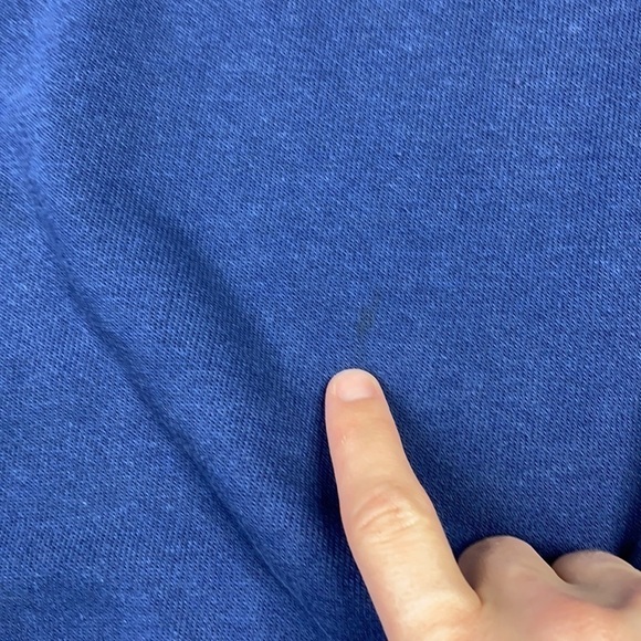 Tultex Vintage Navy Blue Raglan Sleeve Crew Neck Sweatshirt XXLT - Picture 8 of 9